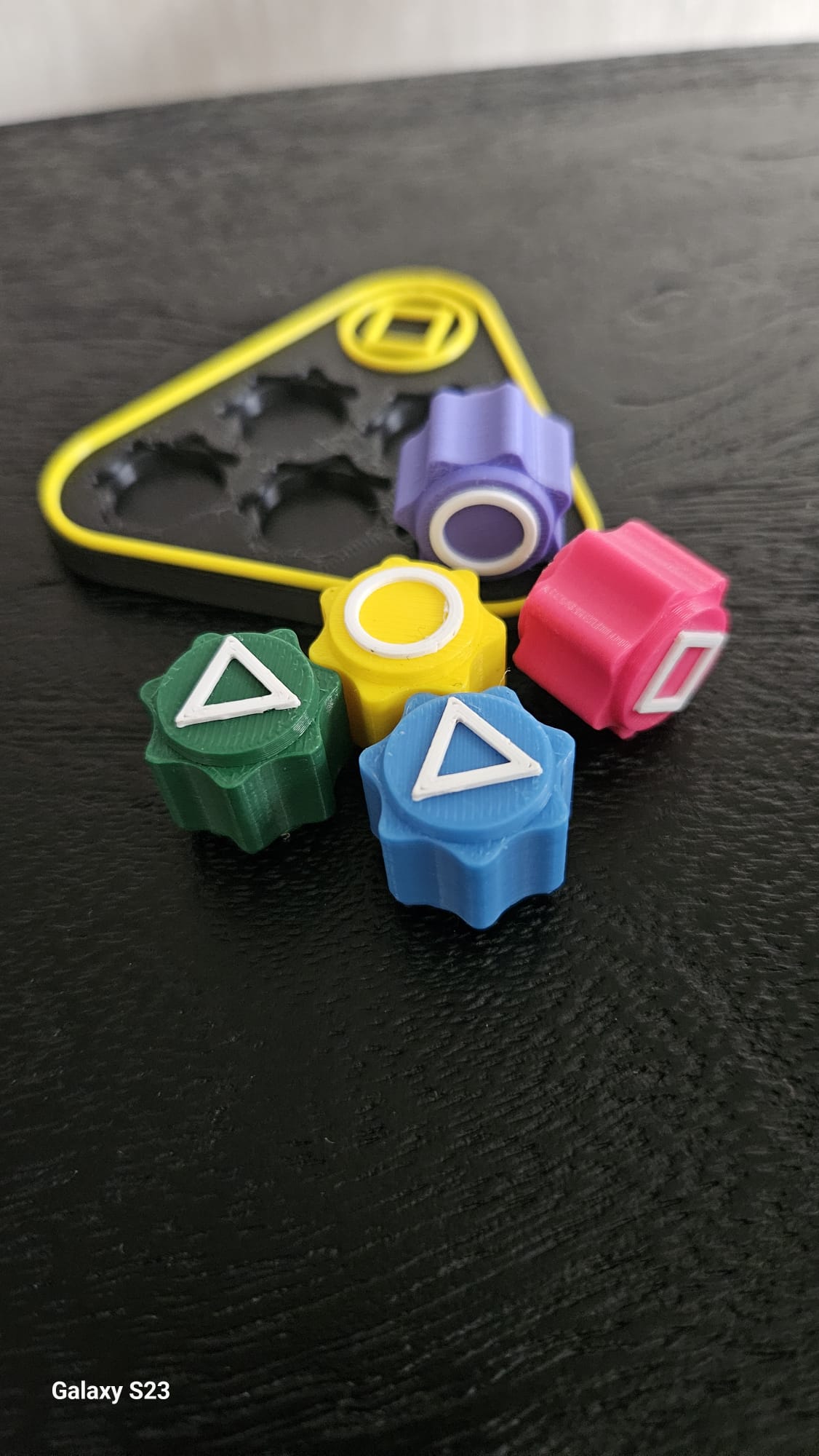 Gonggi Dobbelstenen - Squid Game 2 Edition (3D-geprint)