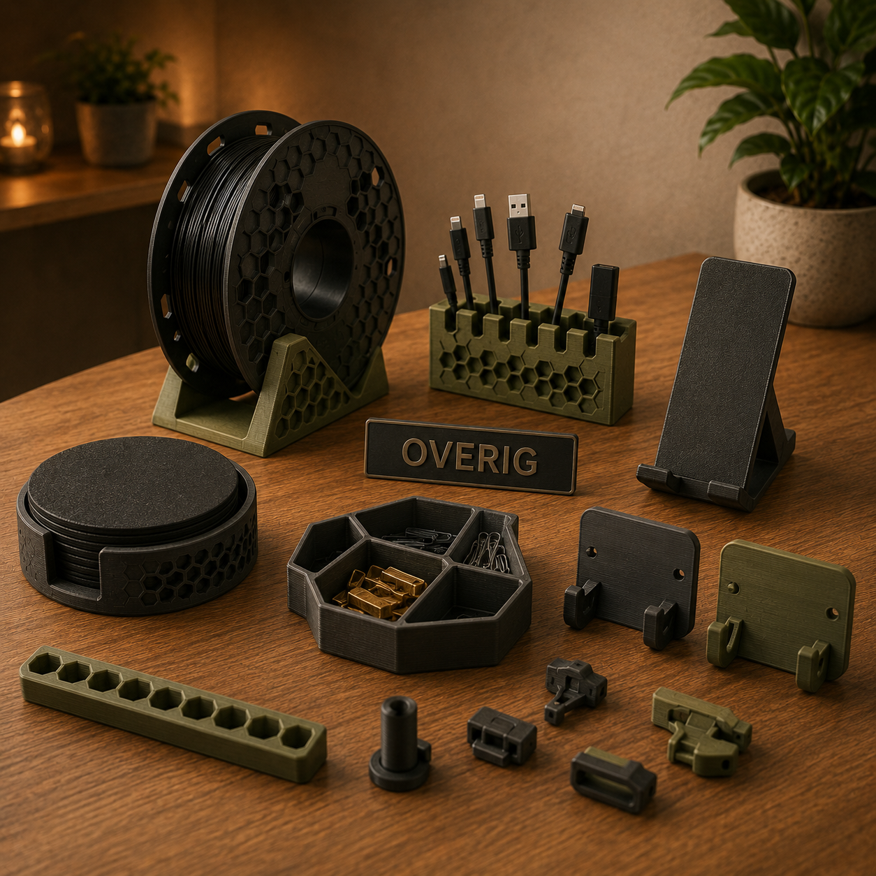 Overige 3D-geprinte accessoires van 3DZaak