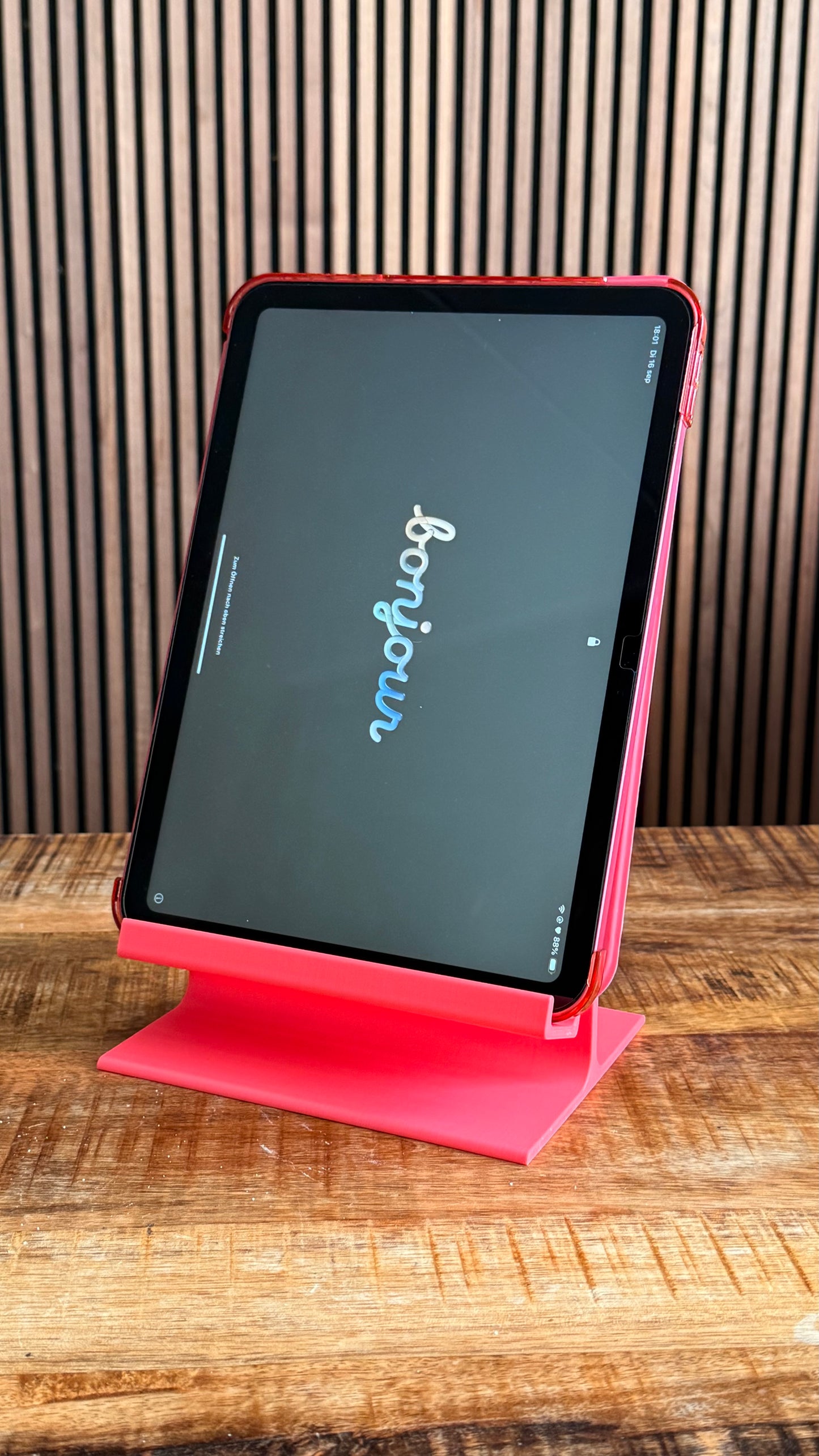 Tabletstandaard, leverbaar in alle kleuren