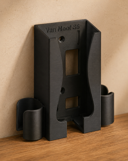3D-geprinte VanMoof S5 acculader wandhouder van 3DZaak